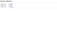 Desktop Screenshot of docum1.wallonie.be