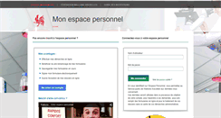 Desktop Screenshot of espacepersonnel.wallonie.be