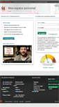 Mobile Screenshot of espacepersonnel.wallonie.be