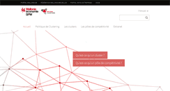 Desktop Screenshot of clusterbois.clusters.wallonie.be