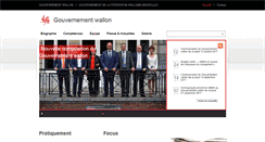 Desktop Screenshot of antoine.wallonie.be