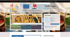 Desktop Screenshot of europe.wallonie.be